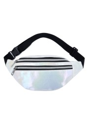 Women Transparent Waist Fanny Pack Belt Bag Travel Hip Bum Wallet Small Chest Phone Pouch