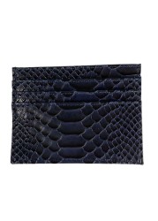 Customized Hot Sales Card Holder Men Women Ostrich/Crocodile/Python/Snake PU Leather PU Wallets Small Card Holder Bag Card Holder