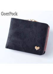 Denim Wallet Hot New Ladies Wallet Small Buckle Slim Wallet Ladies Wallet Card Package Brand Wallet Fashion Women Christmas Gifts