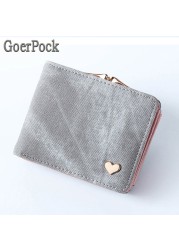 Denim Wallet Hot New Ladies Wallet Small Buckle Slim Wallet Ladies Wallet Card Package Brand Wallet Fashion Women Christmas Gifts