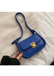 Fashion klein blue woman shoulder bag luxury design underarm crossbody bags for women female designer handbag 2022 spring new