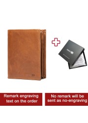 Smart Bluetooth Compatible Wallet Anti-lost Genuine Leather Mens Wallets Card Holder Wallet Finder Gifts Dad Free Engraving