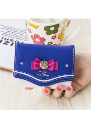 Japanese sailor moon make up bag leather cosmetic storage bag cute cartoon large capacity cosmetic bag