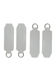 4pcs Matte Drops End for Obag Handbag PU Drop Attachment for O Bag Odoor Women Bag Handle Accessories