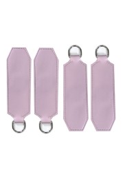 4pcs Matte Drops End for Obag Handbag PU Drop Attachment for O Bag Odoor Women Bag Handle Accessories