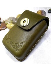 Blongk العالمي سيارة مفتاح الخصر حقيبة جلد طبيعي يدوية الصنع سيارة مفتاح حزام حزمة الرجال نيسان تويوتا Bmw فورد هوندا DFD-QC