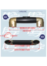مقبض ل الأمتعة عربة اكسسوارات زر سيارة طفل بمقبض دفع السفر حقيبة تروللي بعجلات الأمتعة إصلاح