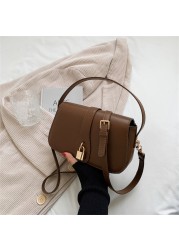 Luxury Designer Shoulder Crossbody Messenger Bag For Female Women Fashion Handbag Purses Branded High Quality Leather Flap Bag