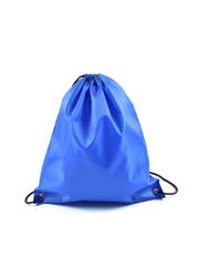 Portable Oxford Sports Bag Drawstring Strap Bag Riding Backpack Gym Drawstring Shoes Bag Clothes Backpacks Waterproof