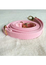 Adjustable Bag Belt for Women DIY PU Leather Bag Handle Removable Handbag Strap Solid Wide Shoulder Strap Bag Accessories 130cm