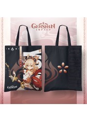 Jinshin Effect Two-Dimensional Project Kaidehara Kazuha Cartoon Anime Manga Game Peripheral Shoulder Bag Shopping Storage Bag