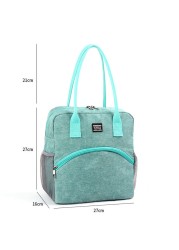 Insulated Lunch Bag For Women And Kids Oxford Lunch Bag Large Capacity Picnic Bag Tote Bag Lunch Bag