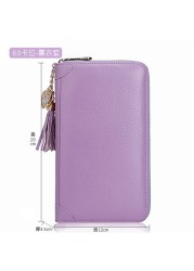 Fashion Card Bag Women Men Credit Card Holder Genuine Leather Large Capacity Business ID Holders Organizer 20 Bits/40bits/60pcs