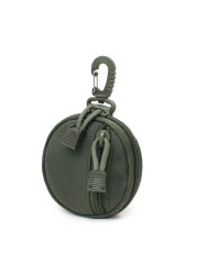 التكتيكية EDC الحقيبة العسكرية مفتاح سماعة حامل الرجال عملة المحفظة المحافظ الجيش عملة جيب مع هوك حزام خصر حقيبة للصيد