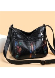 Multi-pocket casual crossbody bag for women fashion shoulder bag and purse high quality large capacity messenger bag