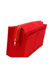 onthego fits mm books mm felt cloth insert handbag organizer makeup shaper on the go organizer portable cosmetic bags