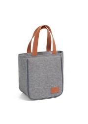 Isothermal Carrying Bag for Men and Women Bento Lunch Box for Travel Picnic Fruit Drinks Fresh Food Thermal Insulated