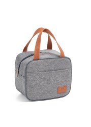 Isothermal Carrying Bag for Men and Women Bento Lunch Box for Travel Picnic Fruit Drinks Fresh Food Thermal Insulated