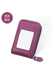 Travel Trip Bank Card Organizer Passport Wallet ID Card Holder Ticket Credit Card Case Zipper