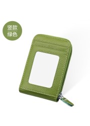 Travel Trip Bank Card Organizer Passport Wallet ID Card Holder Ticket Credit Card Case Zipper