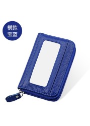 Travel Trip Bank Card Organizer Passport Wallet ID Card Holder Ticket Credit Card Case Zipper