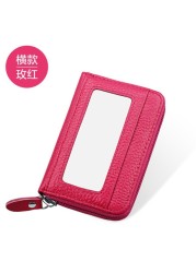 Travel Trip Bank Card Organizer Passport Wallet ID Card Holder Ticket Credit Card Case Zipper