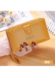 Wallet Women 2022 Lady Short Wallets Clutch Bag Money Small Purses Fold Leather Female Coin Purse Card Holder Carteira Feminina