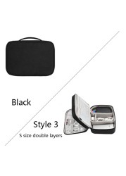 POP Digital Power Bank Bag Receive Accessories Case for ipad Cable Organizer Portable Bag for USB