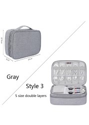 POP Digital Power Bank Bag Receive Accessories Case for ipad Cable Organizer Portable Bag for USB