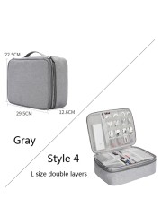 POP Digital Power Bank Bag Receive Accessories Case for ipad Cable Organizer Portable Bag for USB