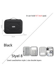 POP Digital Power Bank Bag Receive Accessories Case for ipad Cable Organizer Portable Bag for USB