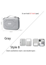 POP Digital Power Bank Bag Receive Accessories Case for ipad Cable Organizer Portable Bag for USB