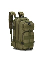 25L Army Backpack Unisex Outdoor Hiking Bag Military Tactical Trekking Bag Plaid Bag