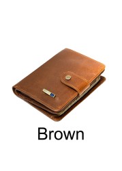 Bluetooth Smart Wallet Compatible Anti-lost Genuine Leather Men Wallets Card Holder Wallet Finder Gifts Free Engraving