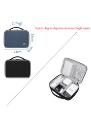 Pop Bag for Digital Power Bank Receive Accessories Bag Organizer Portable Bag for USB