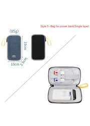 Pop Bag for Digital Power Bank Receive Accessories Bag Organizer Portable Bag for USB