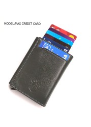 smart wallet business card holder genuine cowhide handmade smart automatic card holder men gift distributions card holder wallet wallet men card holder purse cards wallet money purse men's wallet id card holder men's wallets