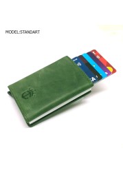 smart wallet business card holder genuine cowhide handmade smart automatic card holder men gift distributions card holder wallet wallet men card holder purse cards wallet money purse men's wallet id card holder men's wallets