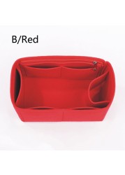 Fits Speedy25/30/35 Felt Clothes Bag Travel Liner Insert Organizer Handbag Large Purse Liner Portable Cosmetic Bags Handbag Shaper