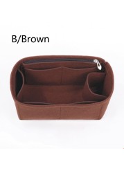 Fits Speedy25/30/35 Felt Clothes Bag Travel Liner Insert Organizer Handbag Large Purse Liner Portable Cosmetic Bags Handbag Shaper