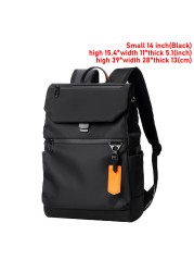 Men City Simplicity Business Casual Laptop Backpack For 14 Inch Fashion Light Sport School Bag Waterproof Dropshipping