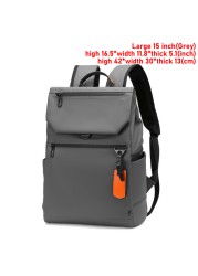 Men City Simplicity Business Casual Laptop Backpack For 14 Inch Fashion Light Sport School Bag Waterproof Dropshipping