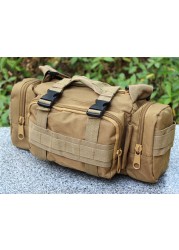 Military Camouflage Bags Waist Pack Canvas Camera Single Shoulder Messager Bag RV641456