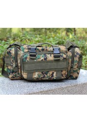 Military Camouflage Bags Waist Pack Canvas Camera Single Shoulder Messager Bag RV641456