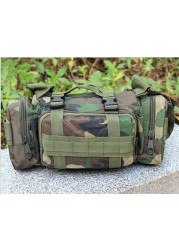 Military Camouflage Bags Waist Pack Canvas Camera Single Shoulder Messager Bag RV641456