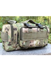 Military Camouflage Bags Waist Pack Canvas Camera Single Shoulder Messager Bag RV641456