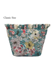 Women's Classic Mini Floral Briefcase Bag, Interior Zipper Pocket, Water Resistant Coating