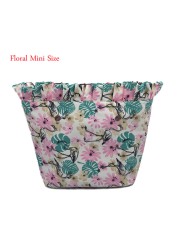 Women's Classic Mini Floral Briefcase Bag, Interior Zipper Pocket, Water Resistant Coating