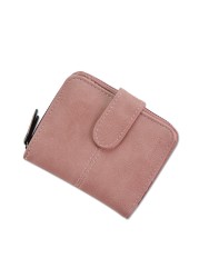 Women Small Wallet for Credit Card Female Coin Purse Leather Wallet Fashion Short Clutch Lady Solid Mini Wallet Women Wallets