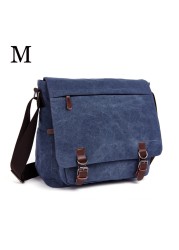 MARKROYAL - Men's Canvas Shoulder Bag, High Quality Laptop Shoulder Bag